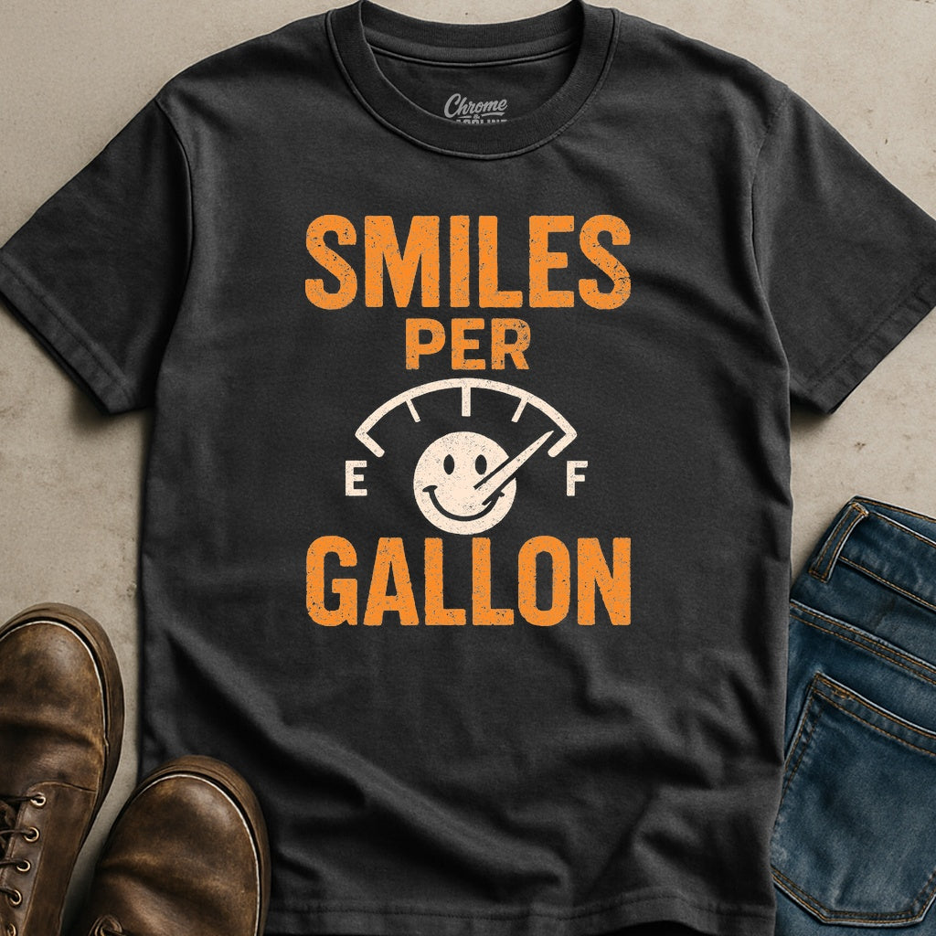 Smiles Per Gallon T-Shirt