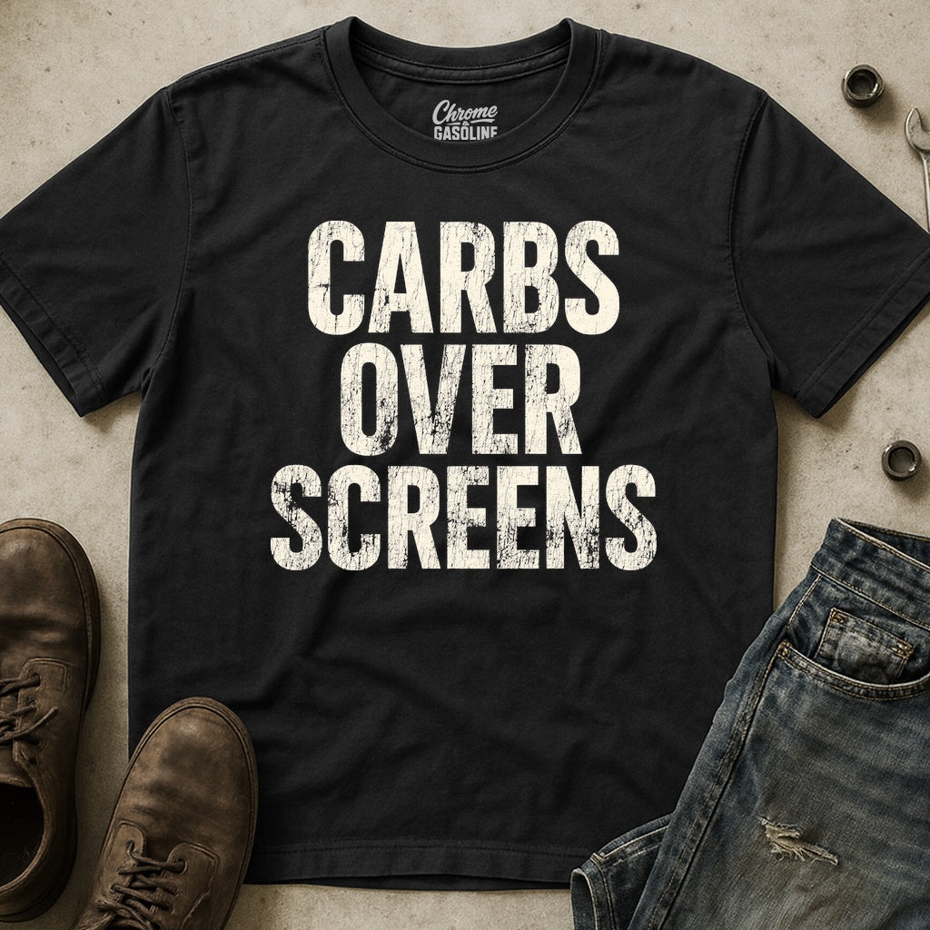 Carbs Over Screens T-Shirt