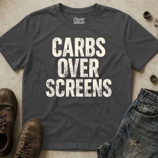 Carbs Over Screens T-Shirt
