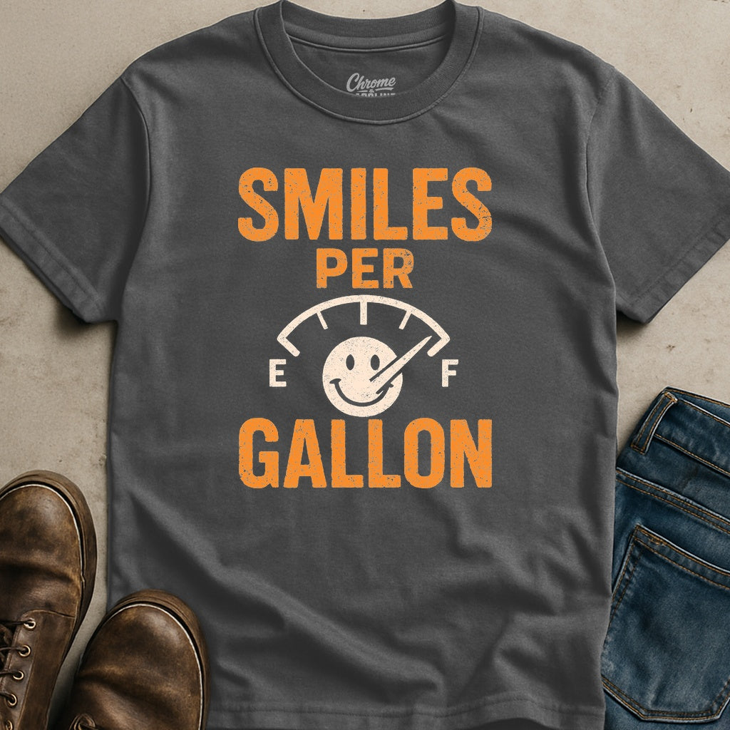Smiles Per Gallon T-Shirt