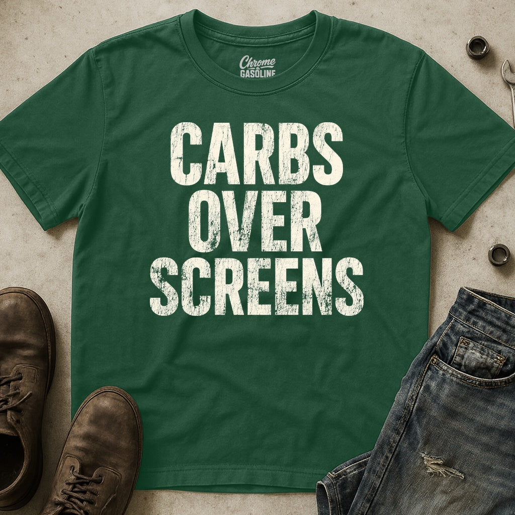 Carbs Over Screens T-Shirt