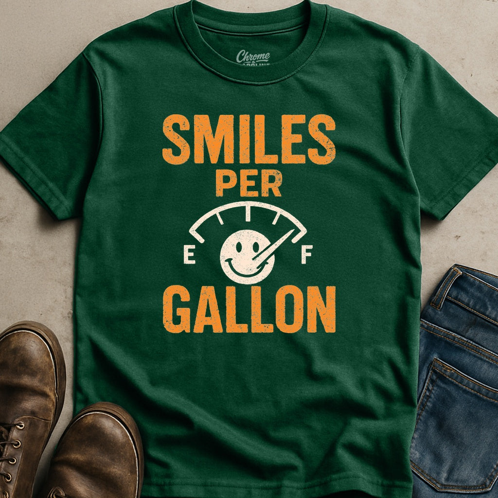 Smiles Per Gallon T-Shirt