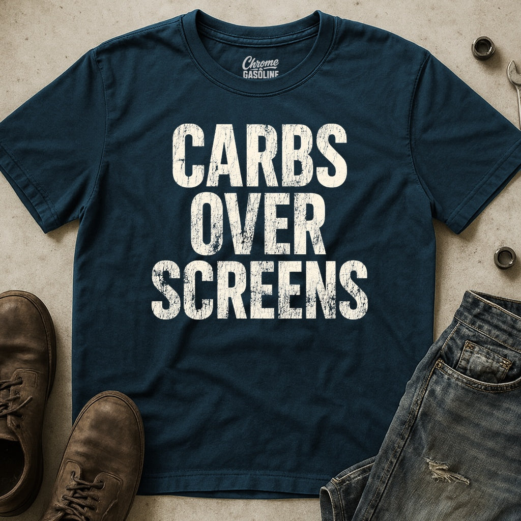 Carbs Over Screens T-Shirt