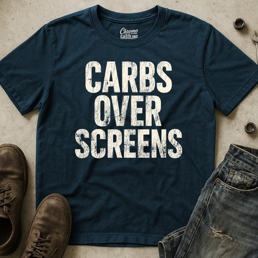 Carbs Over Screens T-Shirt