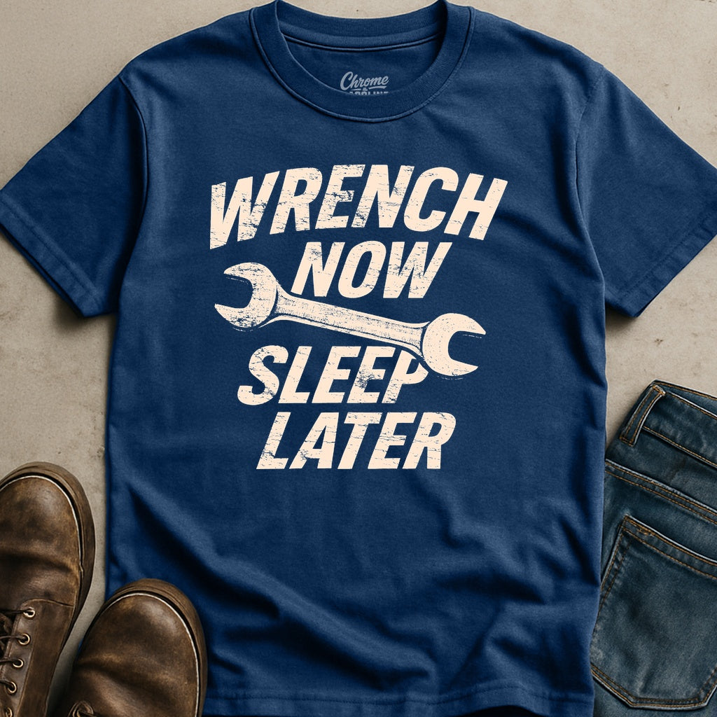 Wrench Now Sleep Later T-Shirt