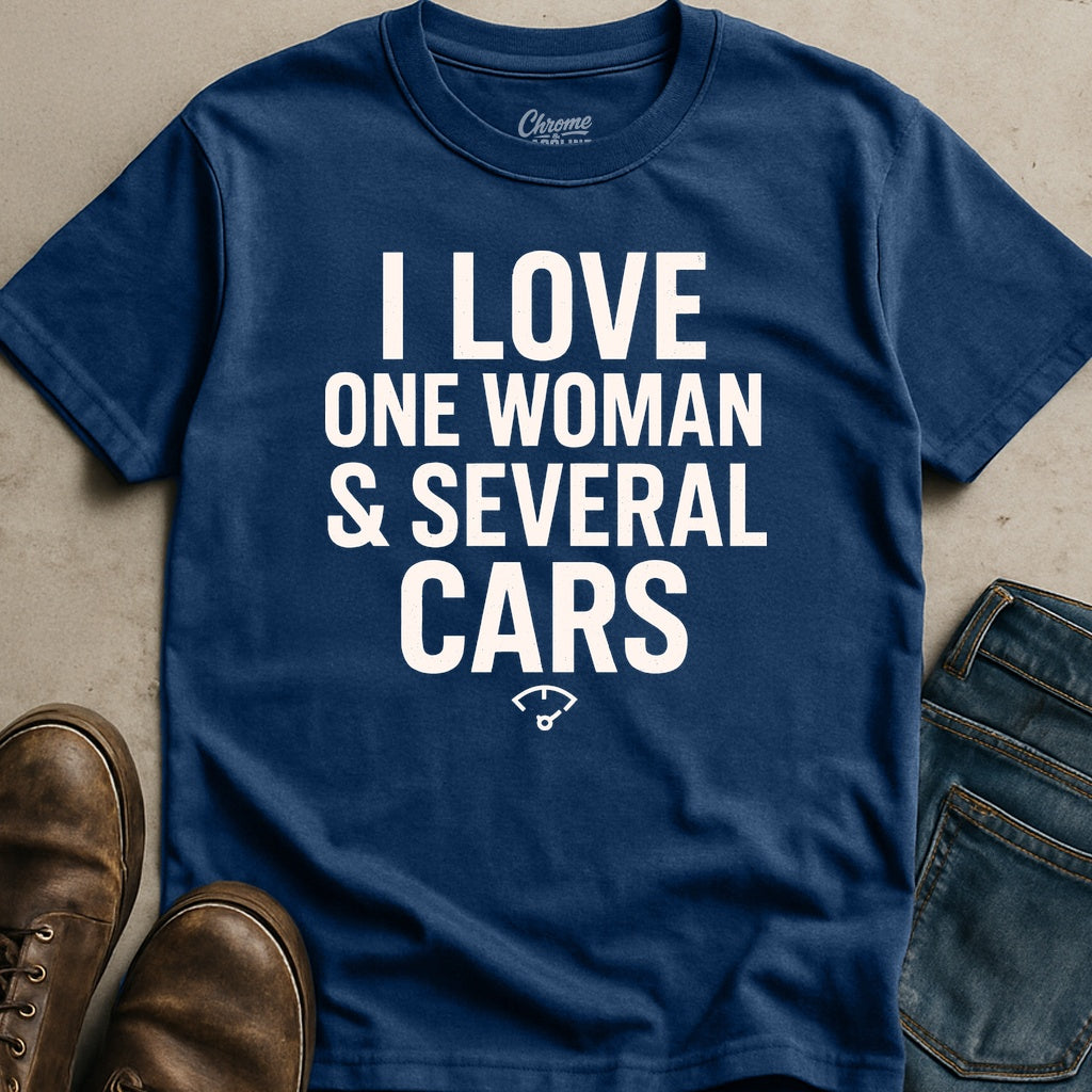 One Woman And Several Cars T-Shirt